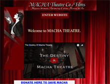 Tablet Screenshot of machatheatre.org